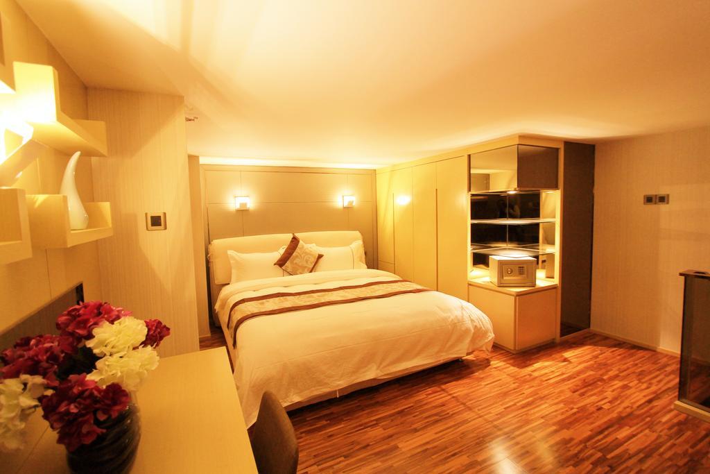 Guangzhou City Inn Apartment - Poly D Plaza Branch Værelse billede